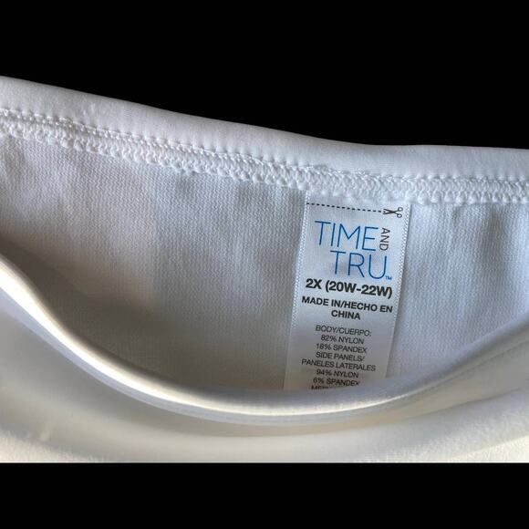 Bikini Bottom‎ White Crochet by Time and Tru Women's Plus 2X NWT - Picture 5 of 9